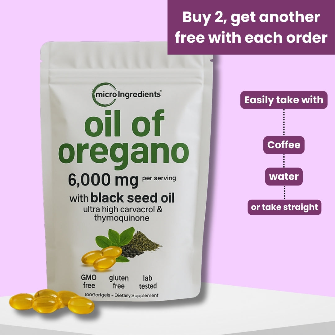 Oregano Oil with Black Seed Oil
