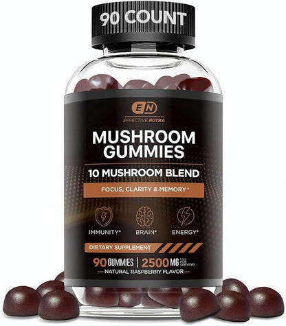 Powerful Daily Mushroom Gummies